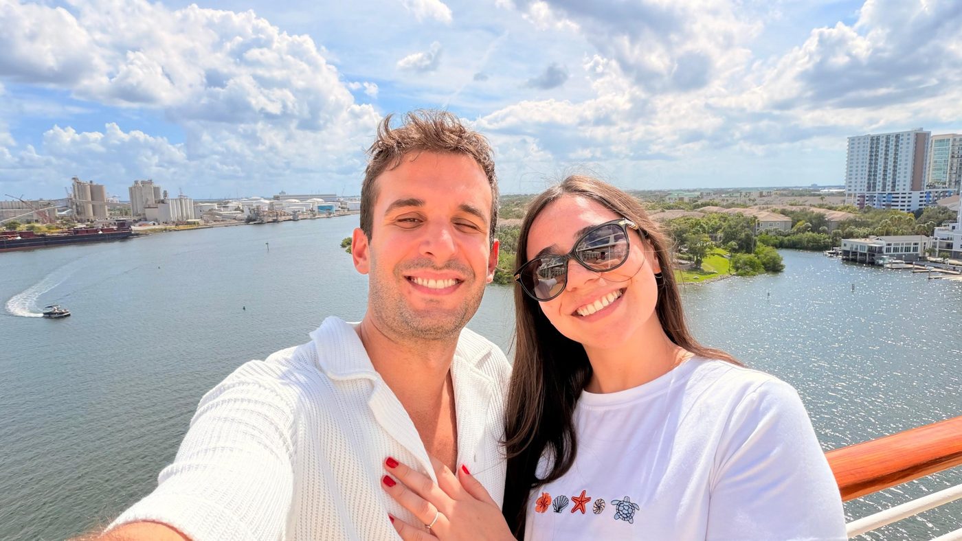 Selfie en el crucero